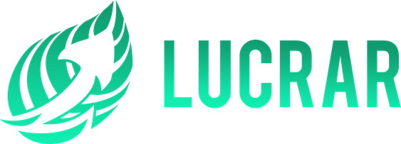 Lucrar logotype registered.
